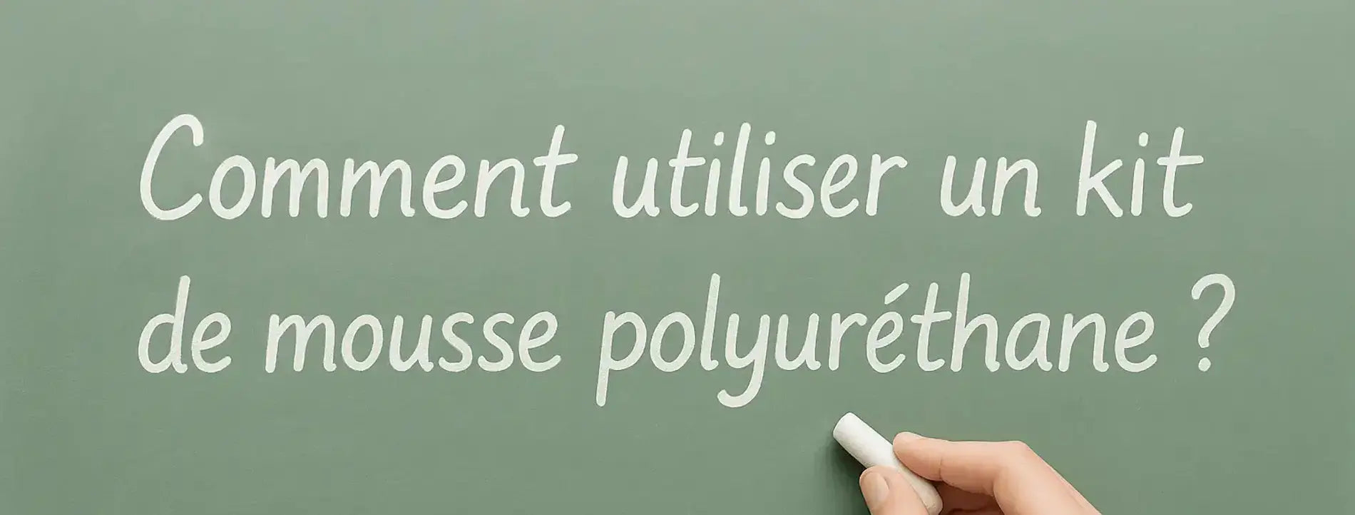 Comment utiliser un kit de mousse polyuréthane : guide pratique – Brimar