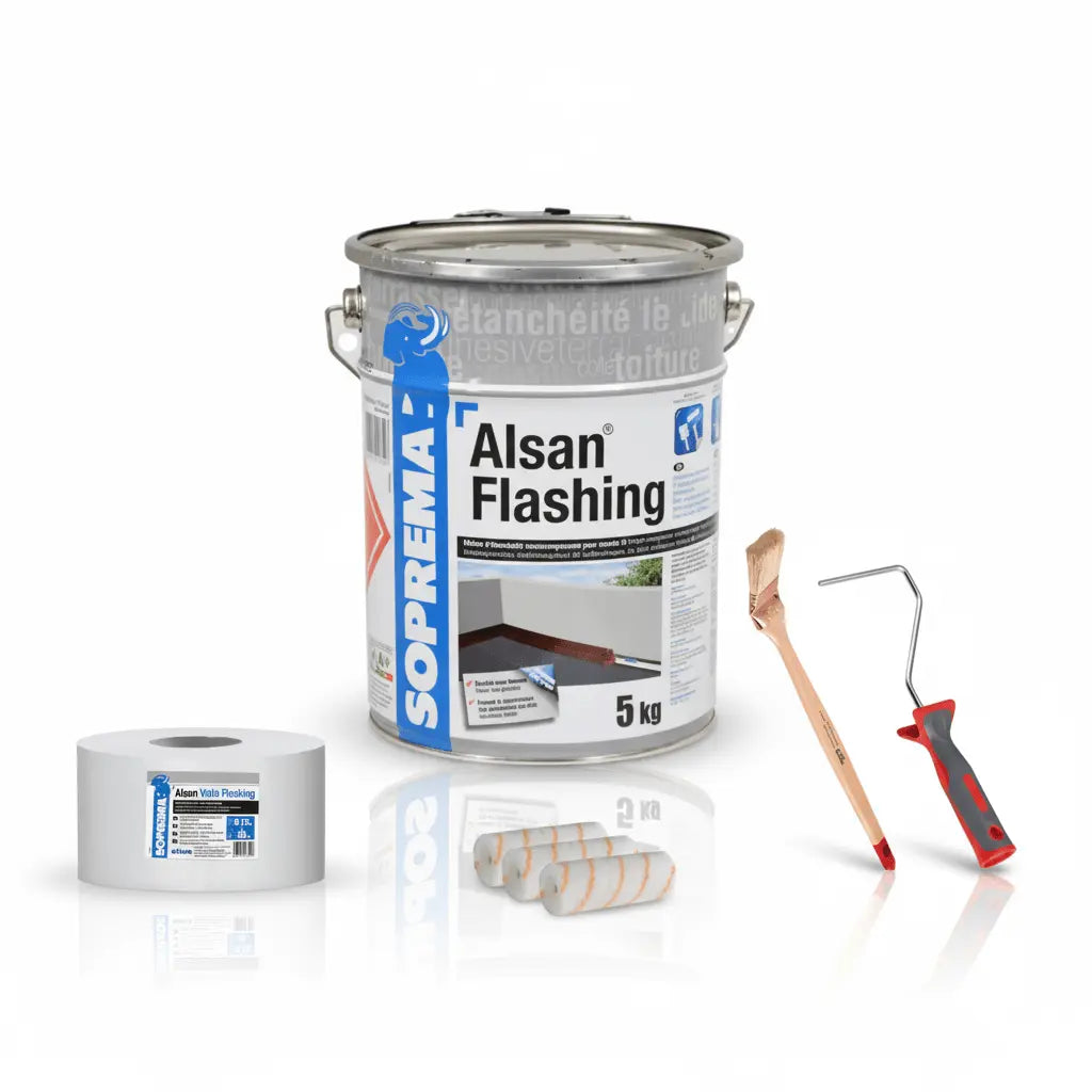 ALSAN FLASHING – Pack complet étanchéité + accessoires d’application Brimar