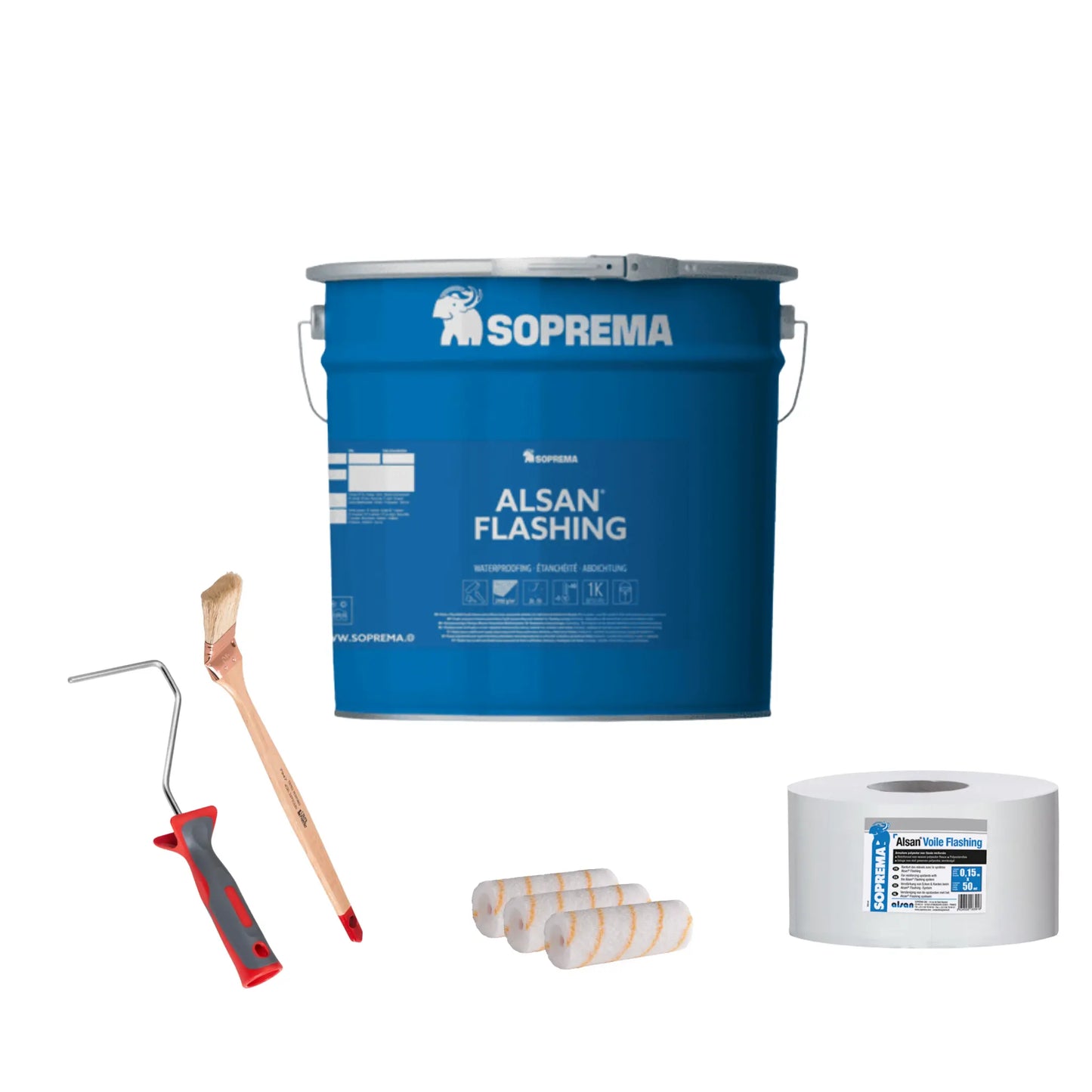 ALSAN FLASHING – Pack complet étanchéité + accessoires d’application