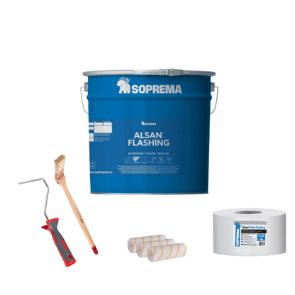ALSAN FLASHING – Pack complet étanchéité + accessoires d’application