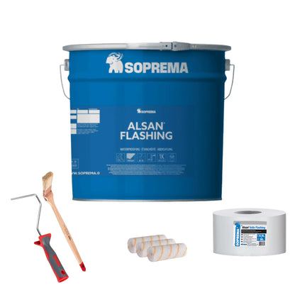 ALSAN FLASHING – Pack complet étanchéité + accessoires d’application