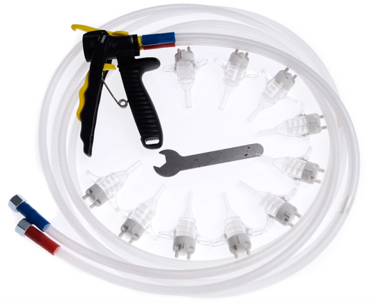 Kit pistolet 5M + EPI & nettoyant – Compatible mousse PU Izotüp