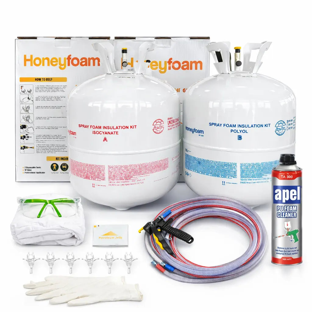 Kit Honeyfoam 600 QR - Mousse polyuréthane à réaction rapide Honeyfoam