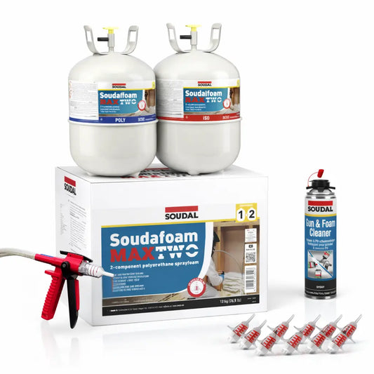 Kit Soudal MAXTWO HFO 430 L – Mousse polyuréthane à réaction rapide Soudal