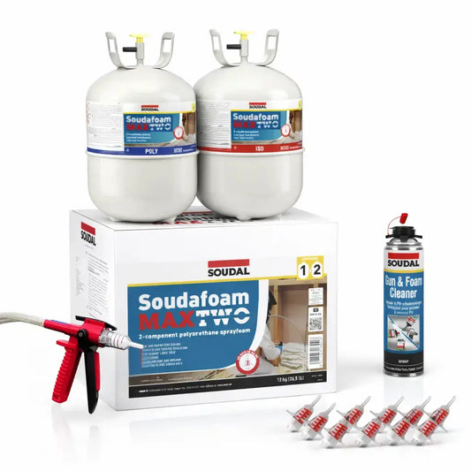 Kit Soudal MAXTWO HFO 430 L – Mousse polyuréthane à réaction rapide Soudal