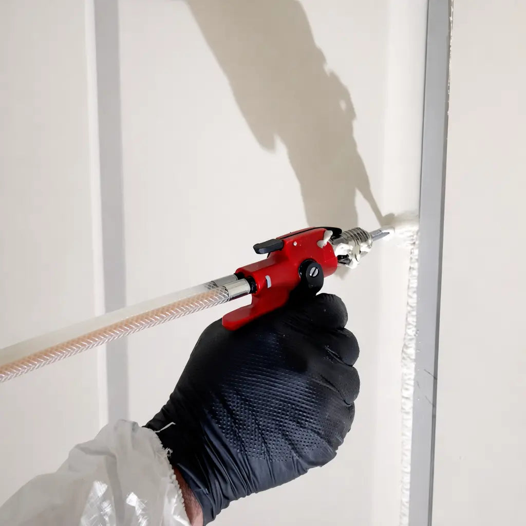 Injection de mousse polyuréthane dans une cavité avec le système Soudal MAXTWO